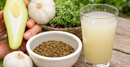 Jugo casero con chayote y ajo 1160x653