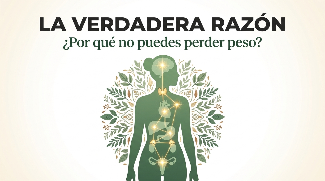 Female body with golden points